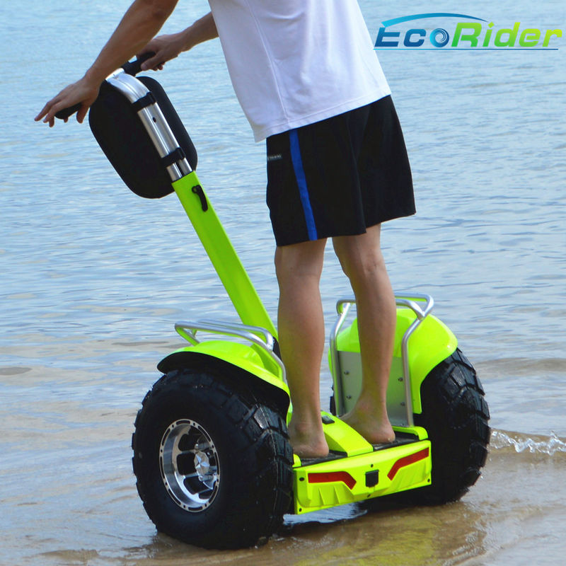 Waterproof 2 Wheel Electric Scooter Outdoor 110mm Height CE Approval